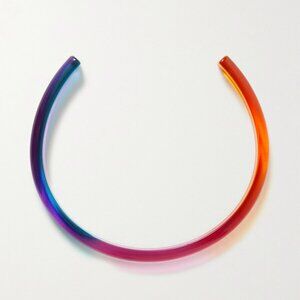 ISABEL MARANT NHIOTE RESIN CHOKER NECKLACE - FESTIVAL SZN COACHELLA EDM RAINBOW